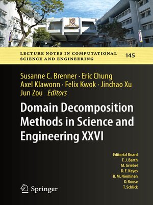 cover image of Domain Decomposition Methods in Science and Engineering XXVI